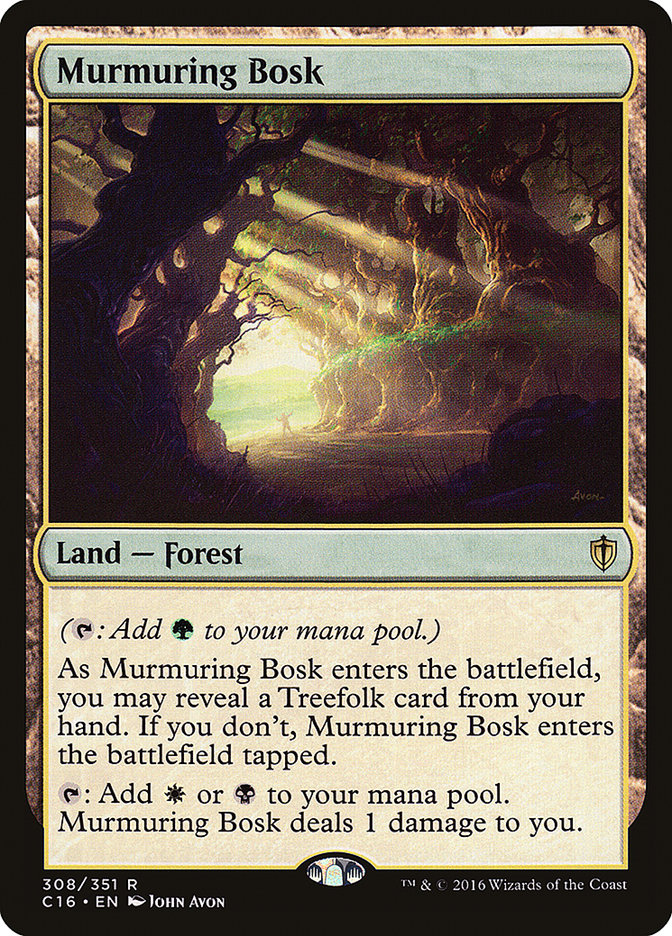 Murmuring Bosk [Commander 2016] | Tables and Towers