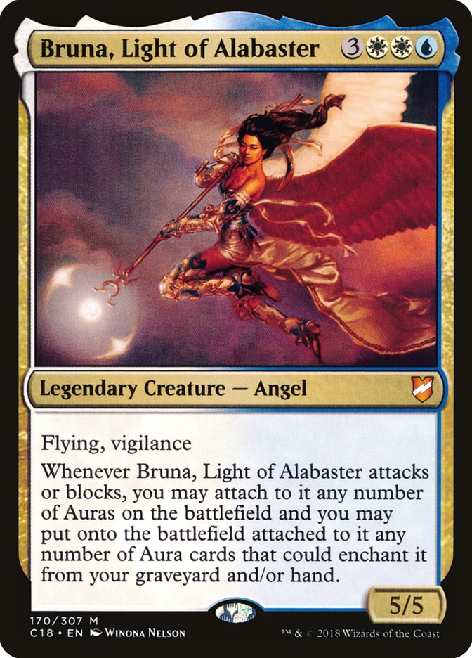 Bruna, Light of Alabaster [Commander 2018] | Tables and Towers