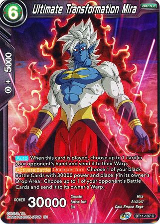 Ultimate Transformation Mira (BT11-137) [Vermilion Bloodline 2nd Edition] | Tables and Towers