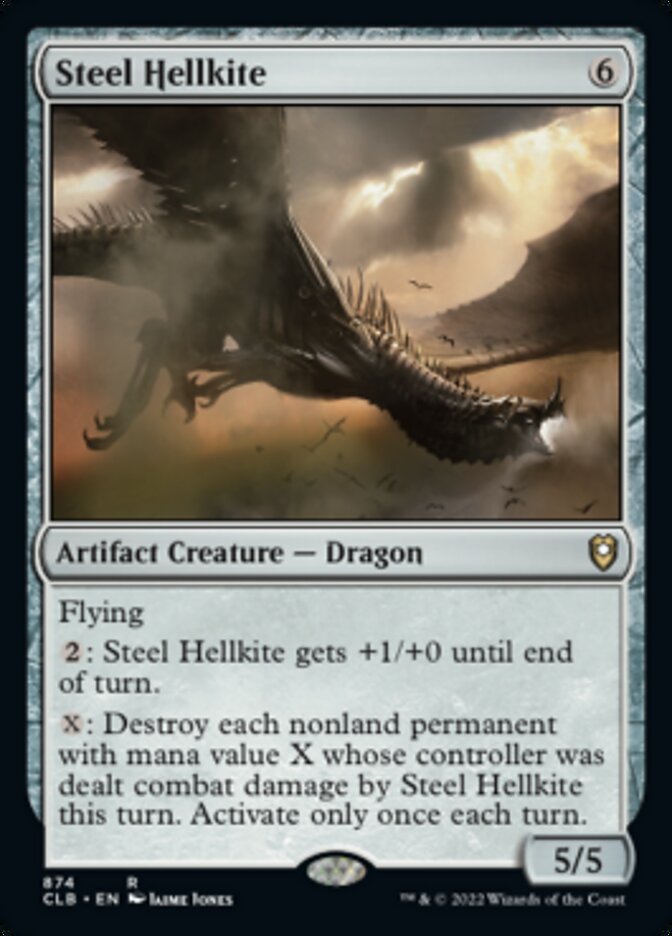 Steel Hellkite [Commander Legends: Battle for Baldur's Gate] | Tables and Towers
