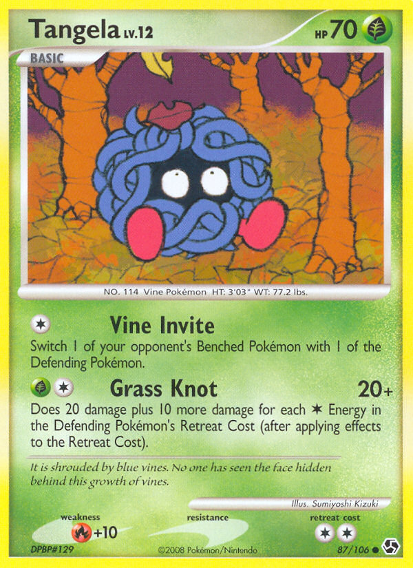 Tangela (87/106) [Diamond & Pearl: Great Encounters] | Tables and Towers