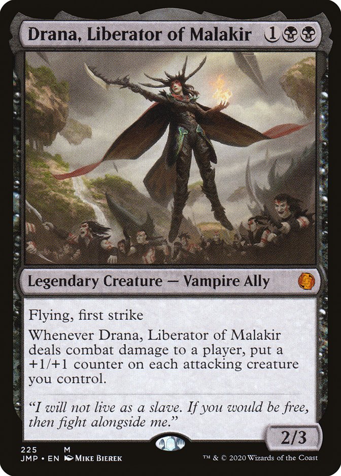 Drana, Liberator of Malakir [Jumpstart] | Tables and Towers