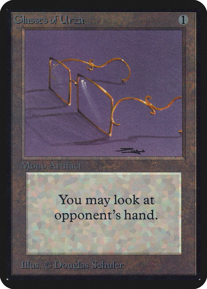 Glasses of Urza [Alpha Edition] | Tables and Towers