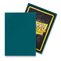 Dragon Shield Sleeves: Matte Petrol (Box Of 100) | Tables and Towers