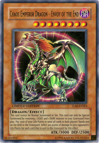 Chaos Emperor Dragon - Envoy of the End [TLM-ENSE2] Ultra Rare | Tables and Towers