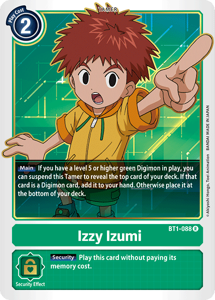 Izzy Izumi [BT1-088] [Release Special Booster Ver.1.0] | Tables and Towers