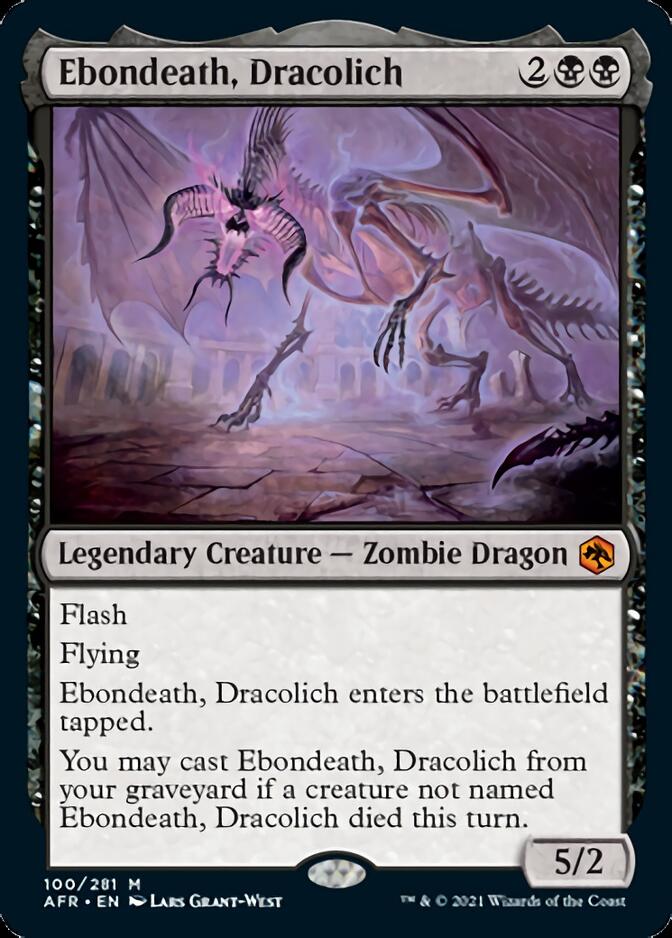 Ebondeath, Dracolich [Dungeons & Dragons: Adventures in the Forgotten Realms] | Tables and Towers