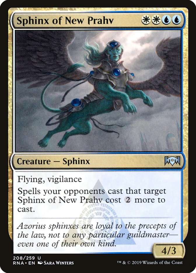 Sphinx of New Prahv [Ravnica Allegiance] | Tables and Towers