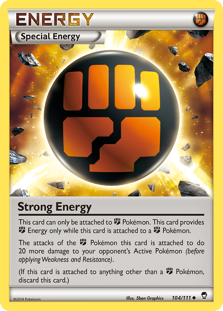 Strong Energy (104/111) [XY: Furious Fists] | Tables and Towers