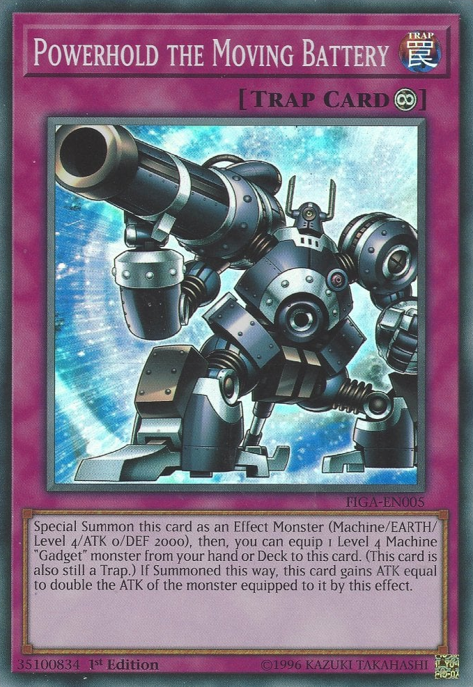Powerhold the Moving Battery [FIGA-EN005] Super Rare | Tables and Towers