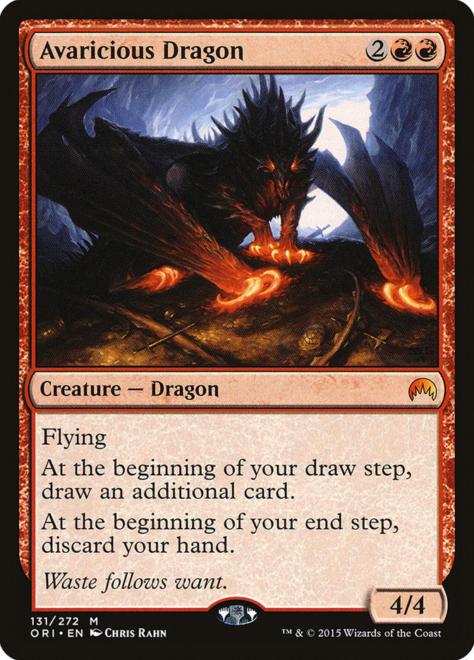 Avaricious Dragon [Magic Origins] | Tables and Towers