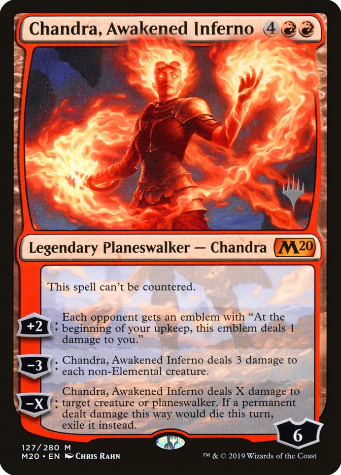 Chandra, Awakened Inferno (Promo Pack) [Core Set 2020 Promos] | Tables and Towers