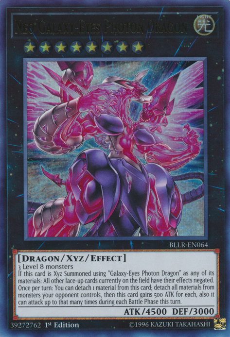 Neo Galaxy-Eyes Photon Dragon [BLLR-EN064] Ultra Rare | Tables and Towers