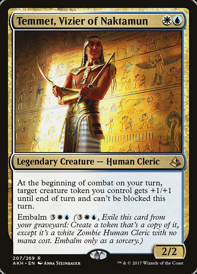 Temmet, Vizier of Naktamun [Amonkhet] | Tables and Towers