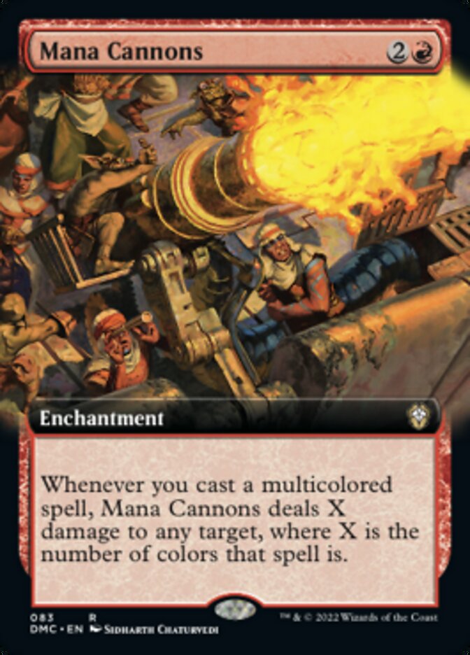 Mana Cannons (Extended Art) [Dominaria United Commander] | Tables and Towers