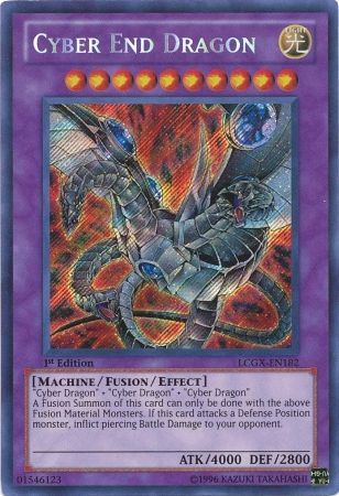 Cyber End Dragon (Alternate Art) [LCGX-EN182] Secret Rare | Tables and Towers