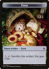 Boar // Food (17) Double-Sided Token [Throne of Eldraine Tokens] | Tables and Towers