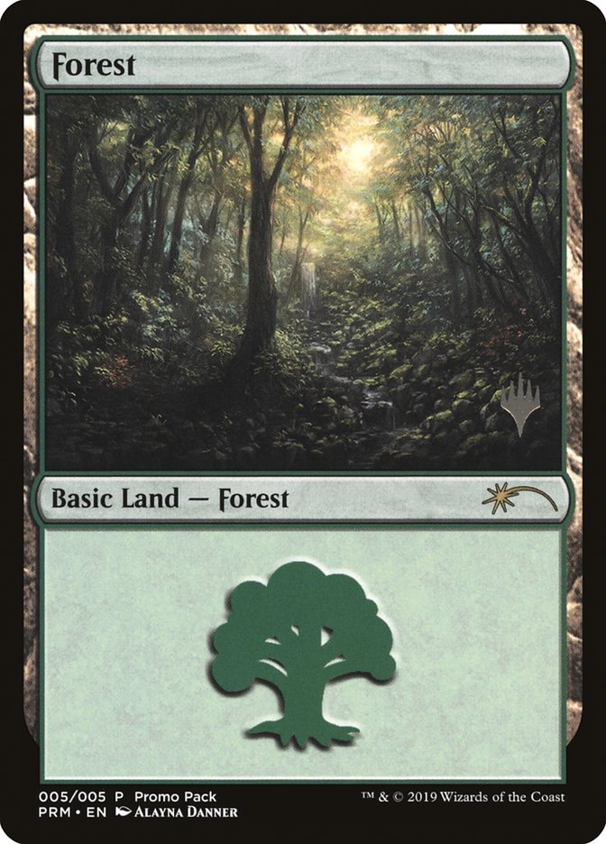 Forest (5) [Core Set 2020 Promo Pack] | Tables and Towers