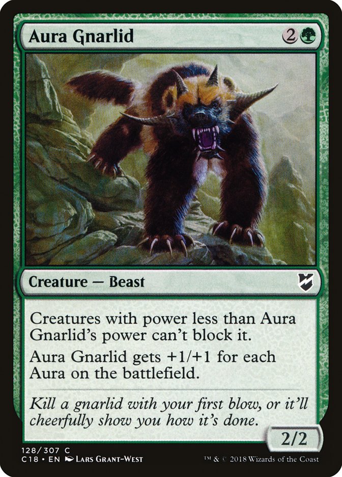 Aura Gnarlid [Commander 2018] | Tables and Towers