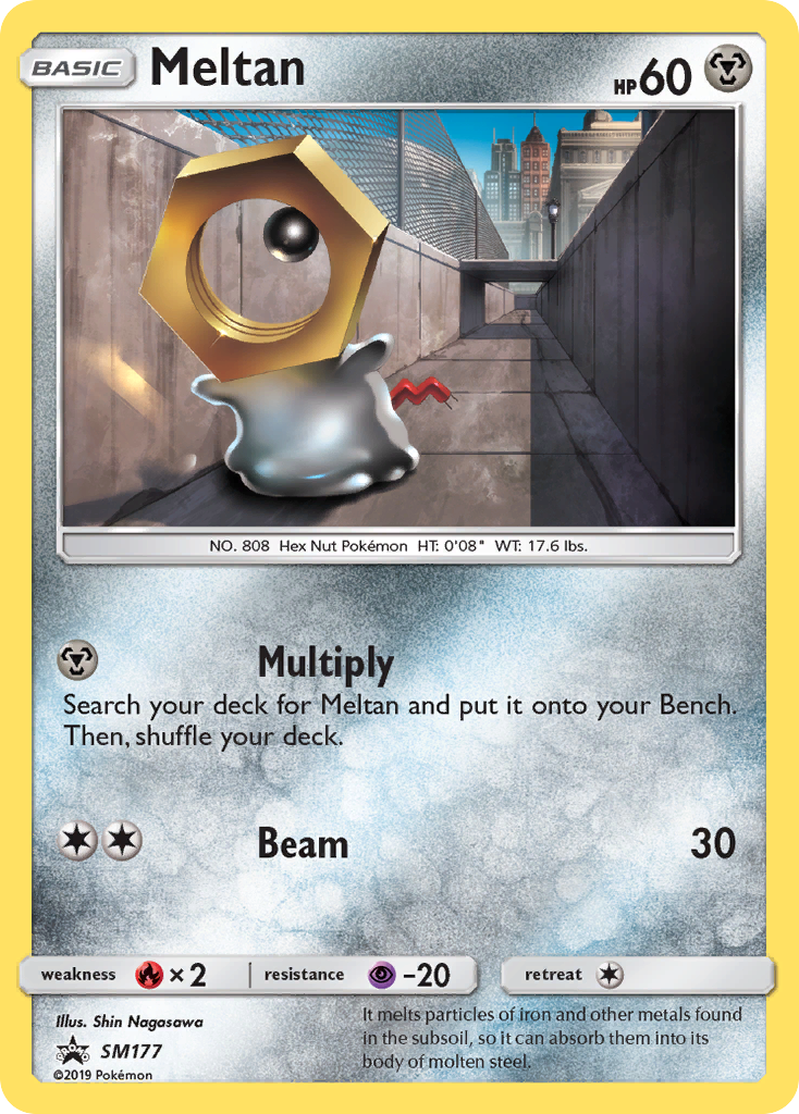 Meltan (SM177) [Sun & Moon: Black Star Promos] | Tables and Towers