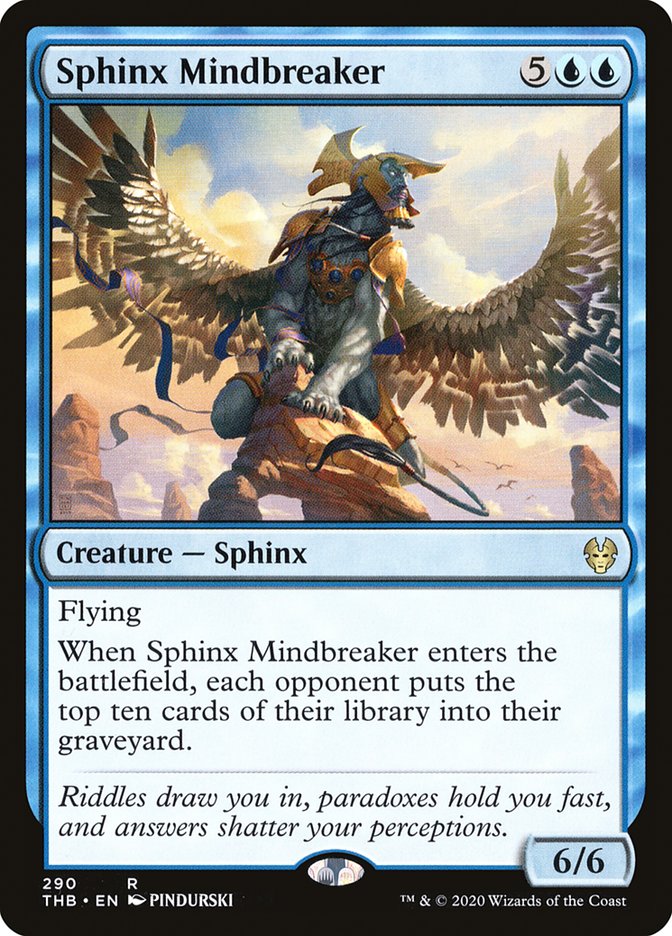 Sphinx Mindbreaker [Theros Beyond Death] | Tables and Towers