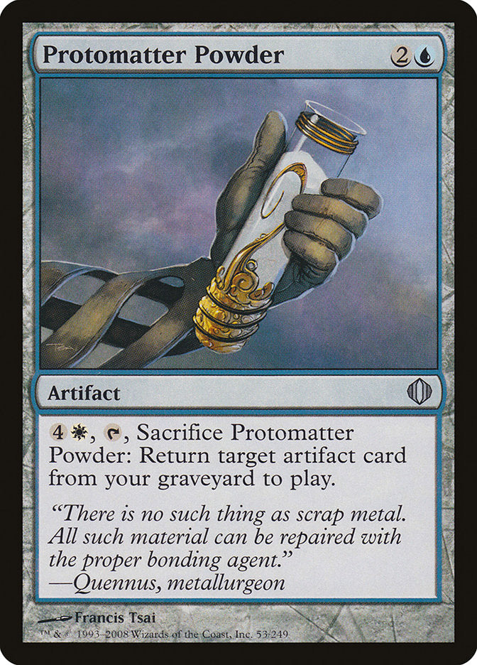 Protomatter Powder [Shards of Alara] | Tables and Towers