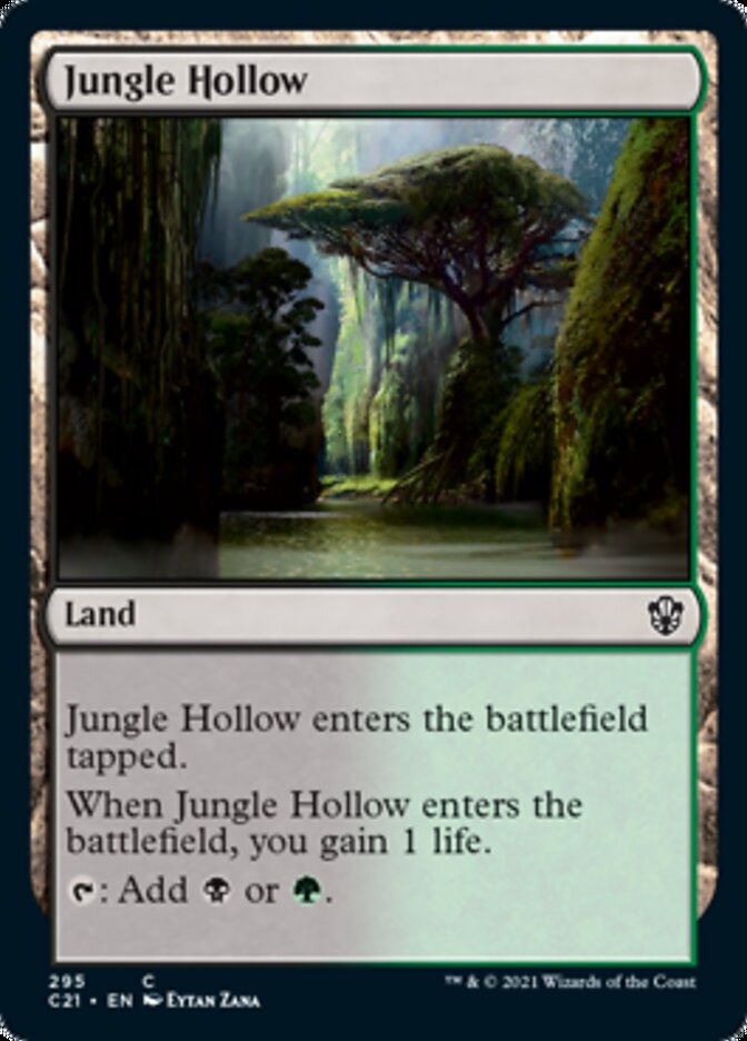 Jungle Hollow [Commander 2021] | Tables and Towers