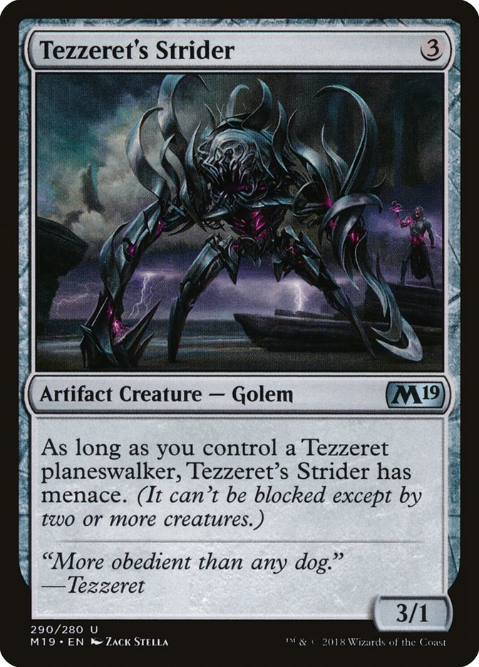 Tezzeret's Strider [Core Set 2019] | Tables and Towers