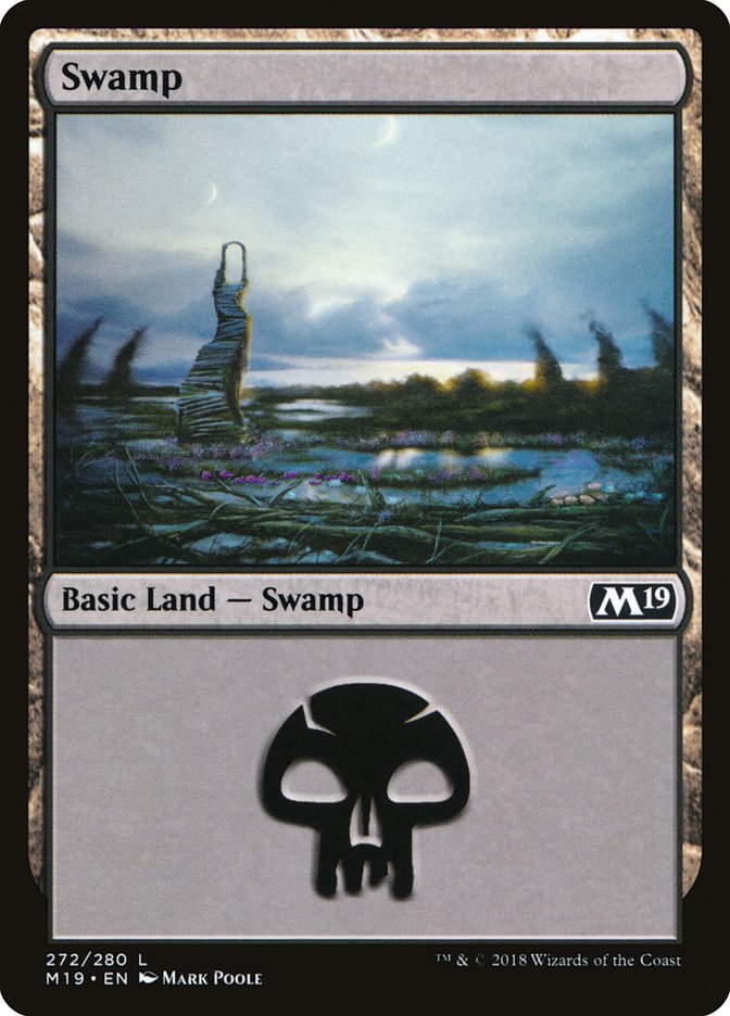 Swamp (272) [Core Set 2019] | Tables and Towers