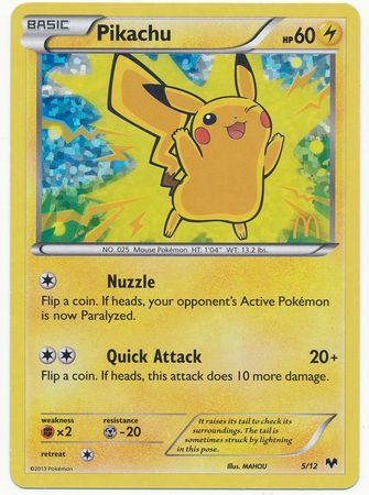 Pikachu (5/12) [McDonald's Promos: 2014 Collection] | Tables and Towers