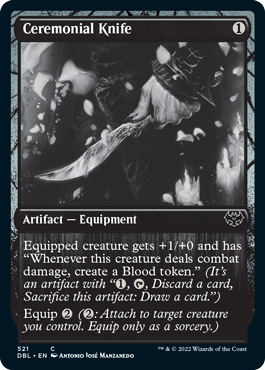 Ceremonial Knife [Innistrad: Double Feature] | Tables and Towers