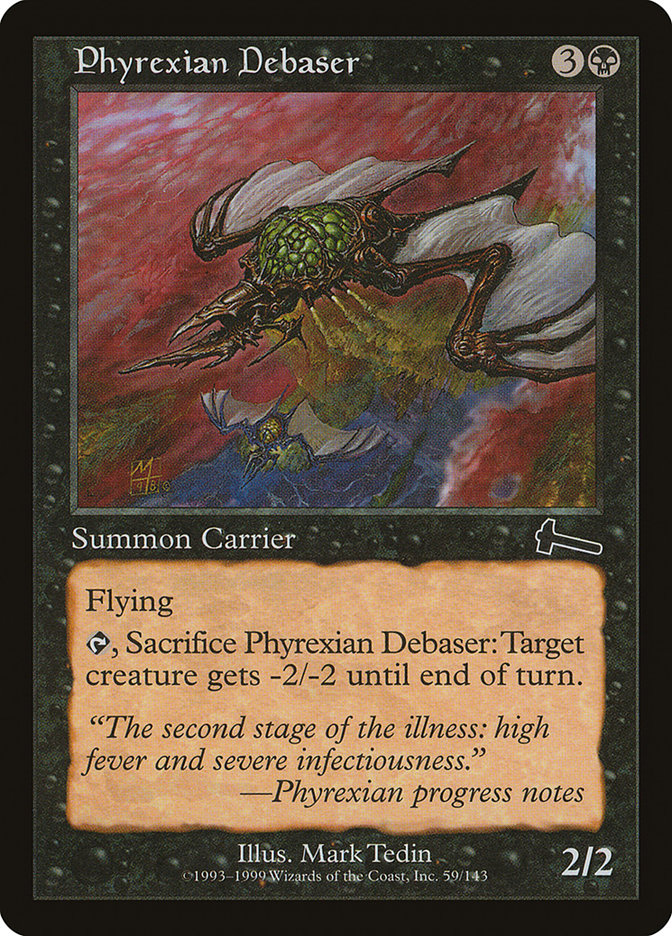 Phyrexian Debaser [Urza's Legacy] | Tables and Towers