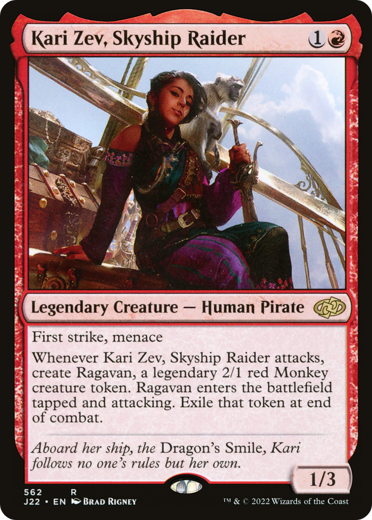 Kari Zev, Skyship Raider [Jumpstart 2022] | Tables and Towers