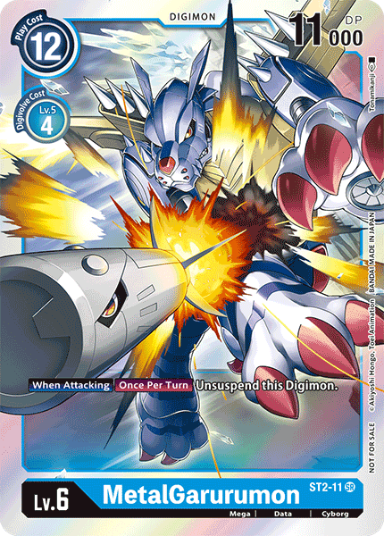 MetalGarurumon [ST2-11] (Event Pack) [Starter Deck: Cocytus Blue Promos] | Tables and Towers