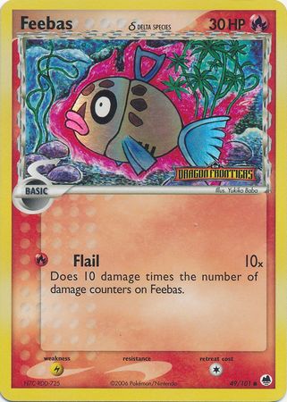 Feebas (49/101) (Delta Species) (Stamped) [EX: Dragon Frontiers] | Tables and Towers