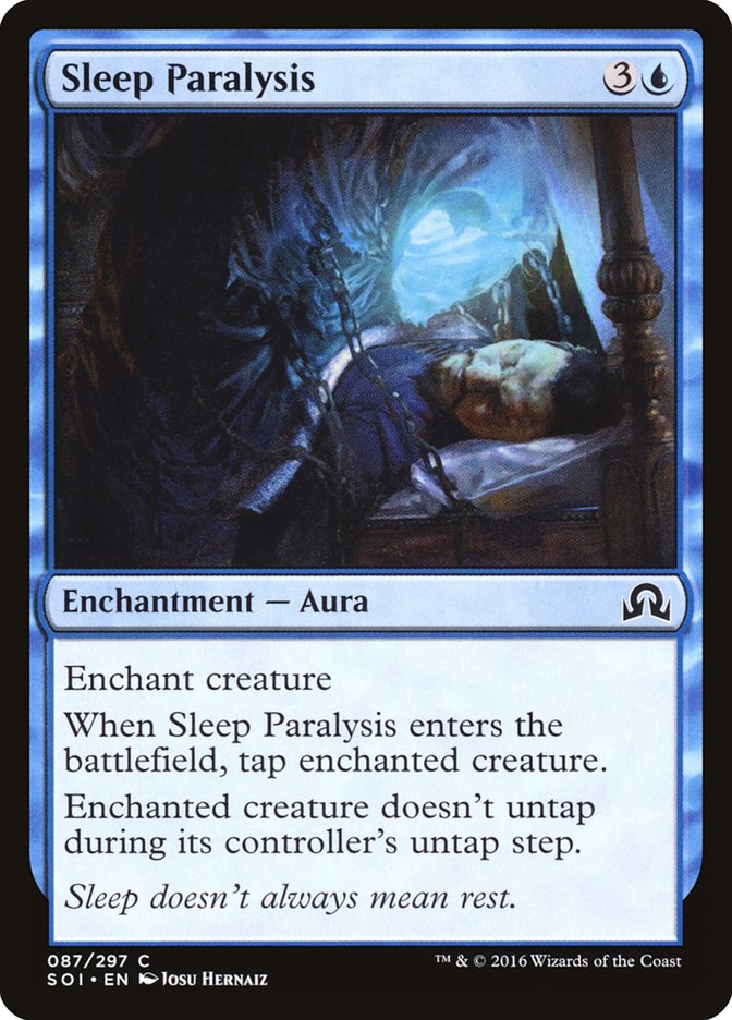 Sleep Paralysis [Shadows over Innistrad] | Tables and Towers