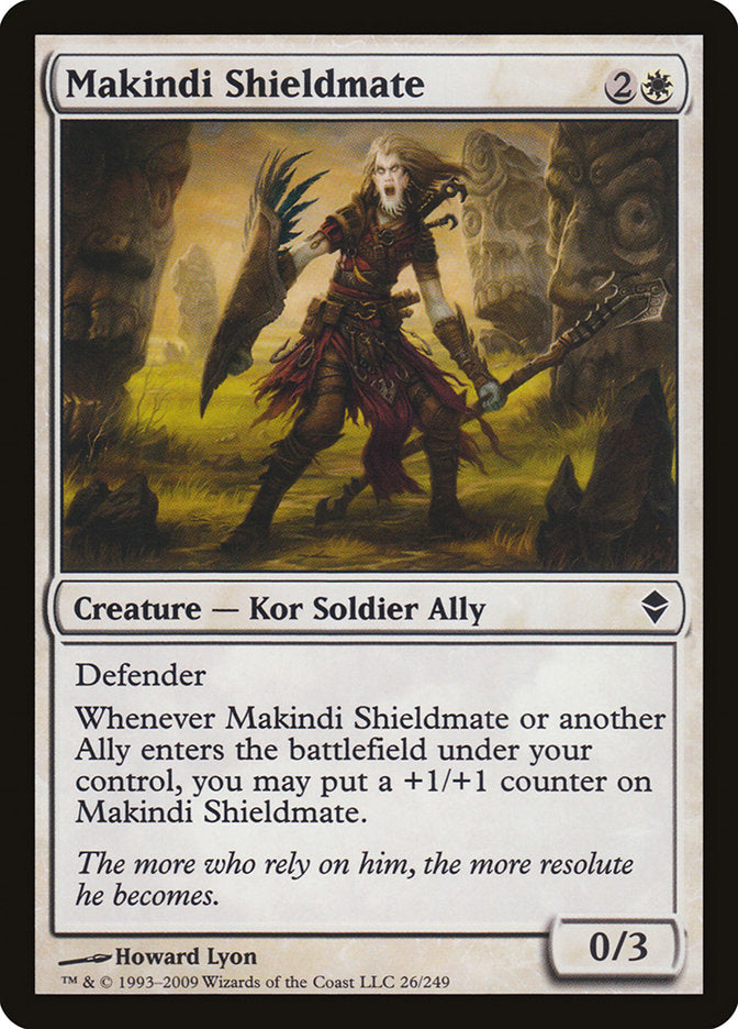 Makindi Shieldmate [Zendikar] | Tables and Towers