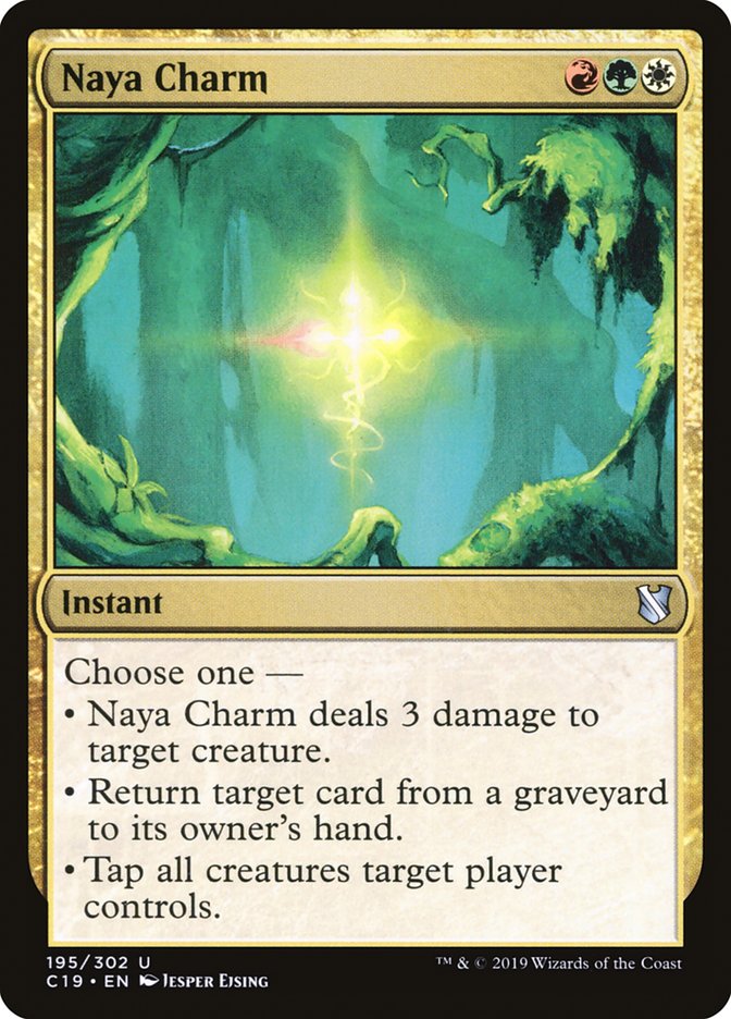 Naya Charm [Commander 2019] | Tables and Towers