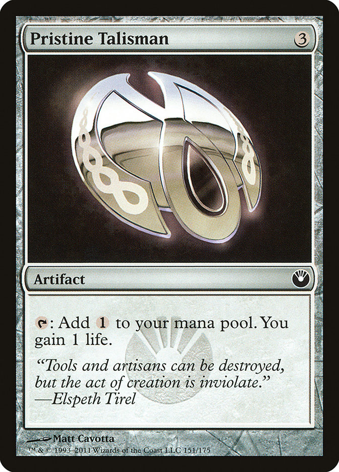 Pristine Talisman (Game Day) [New Phyrexia Promos] | Tables and Towers