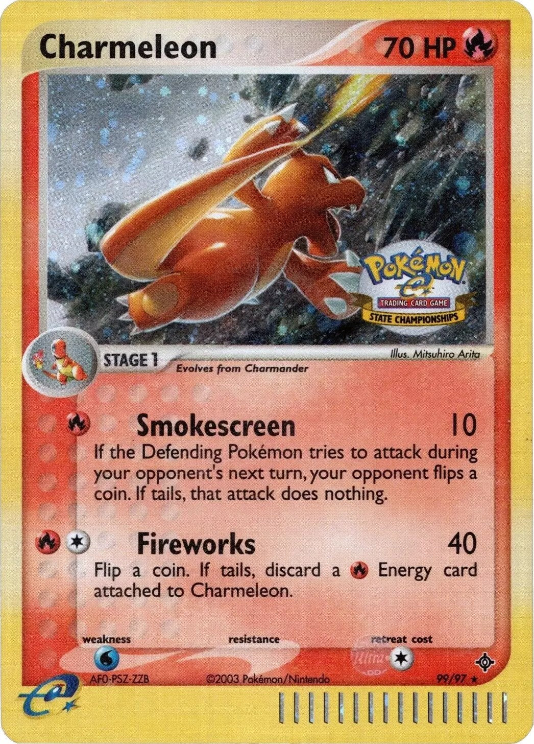 Charmeleon (99/97) (State Championship) [EX: Dragon] | Tables and Towers