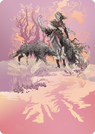 Arlinn, the Pack's Hope 2 Art Card [Innistrad: Midnight Hunt Art Series] | Tables and Towers