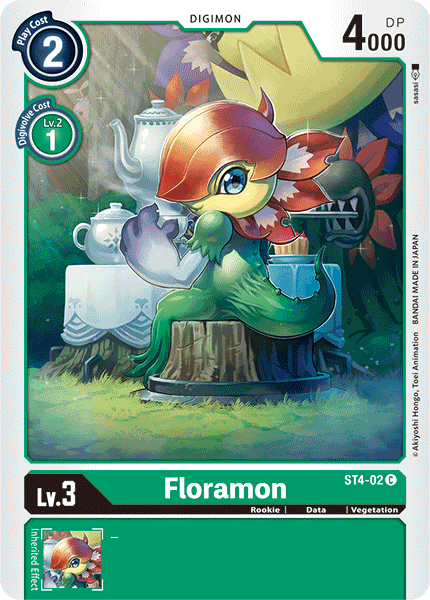 Floramon [ST4-02] [Starter Deck: Giga Green] | Tables and Towers