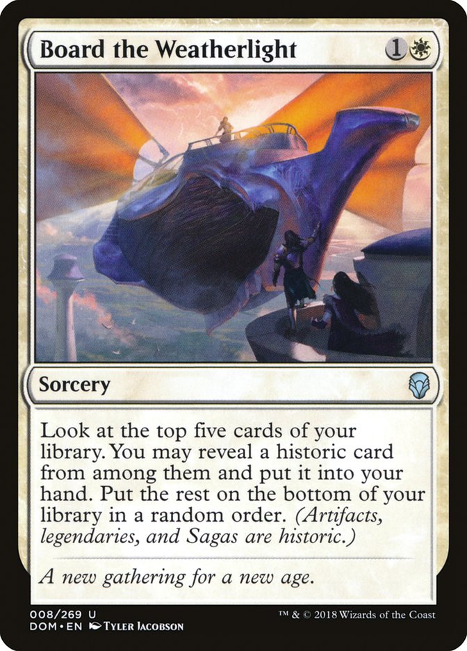 Board the Weatherlight [Dominaria] | Tables and Towers