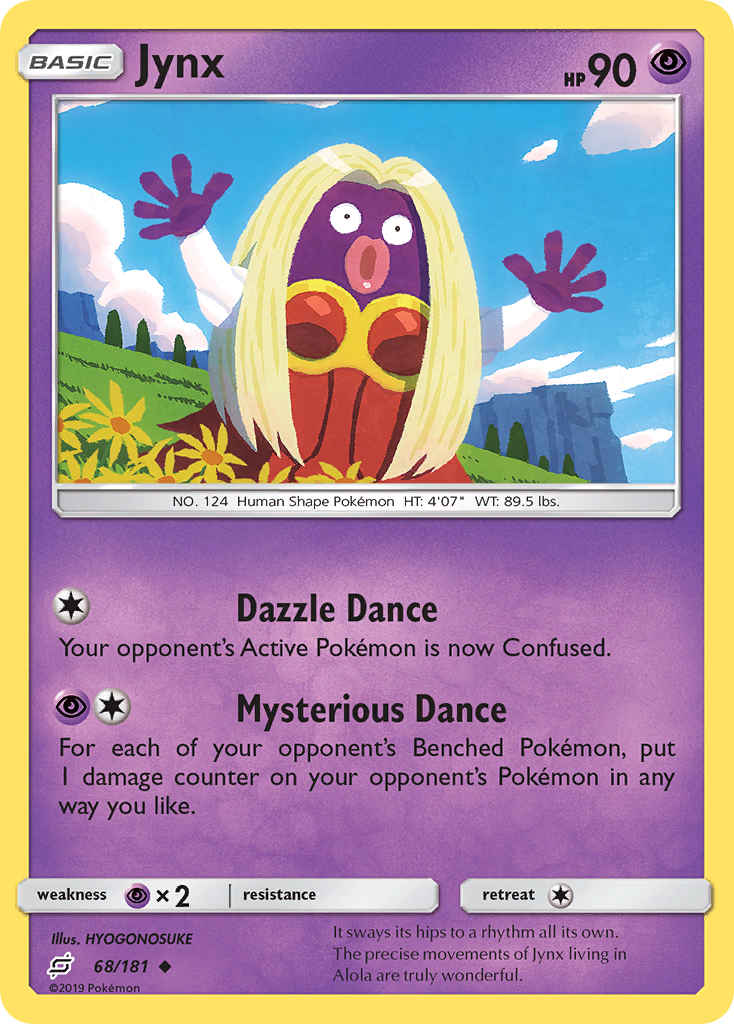 Jynx (68/181) [Sun & Moon: Team Up] | Tables and Towers