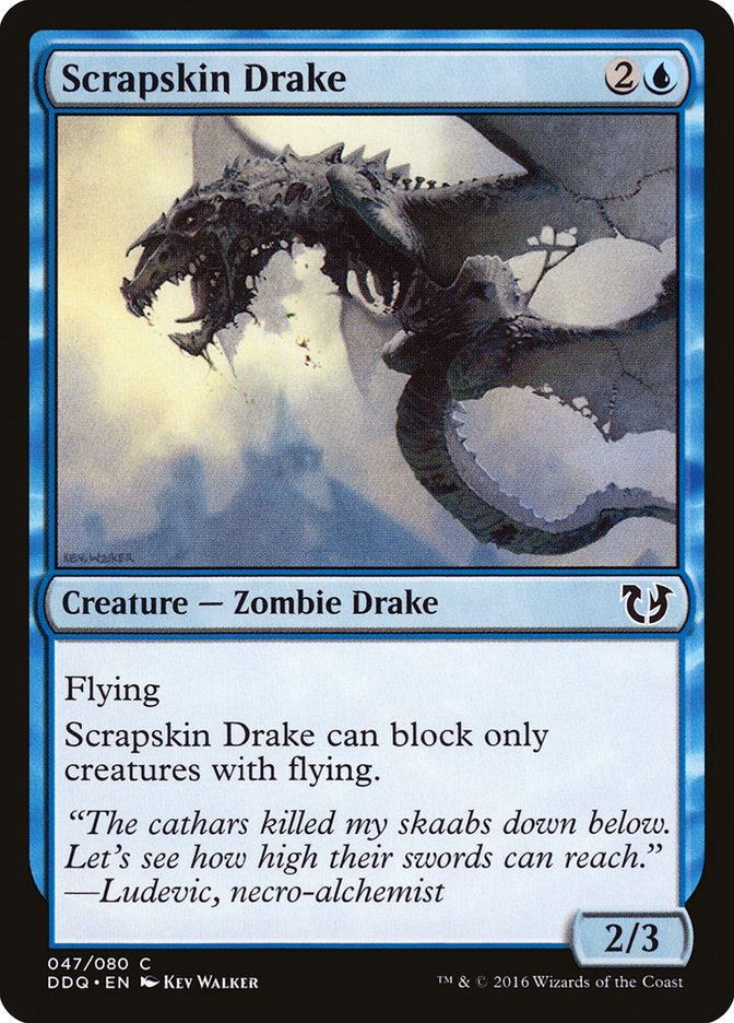 Scrapskin Drake [Duel Decks: Blessed vs. Cursed] | Tables and Towers