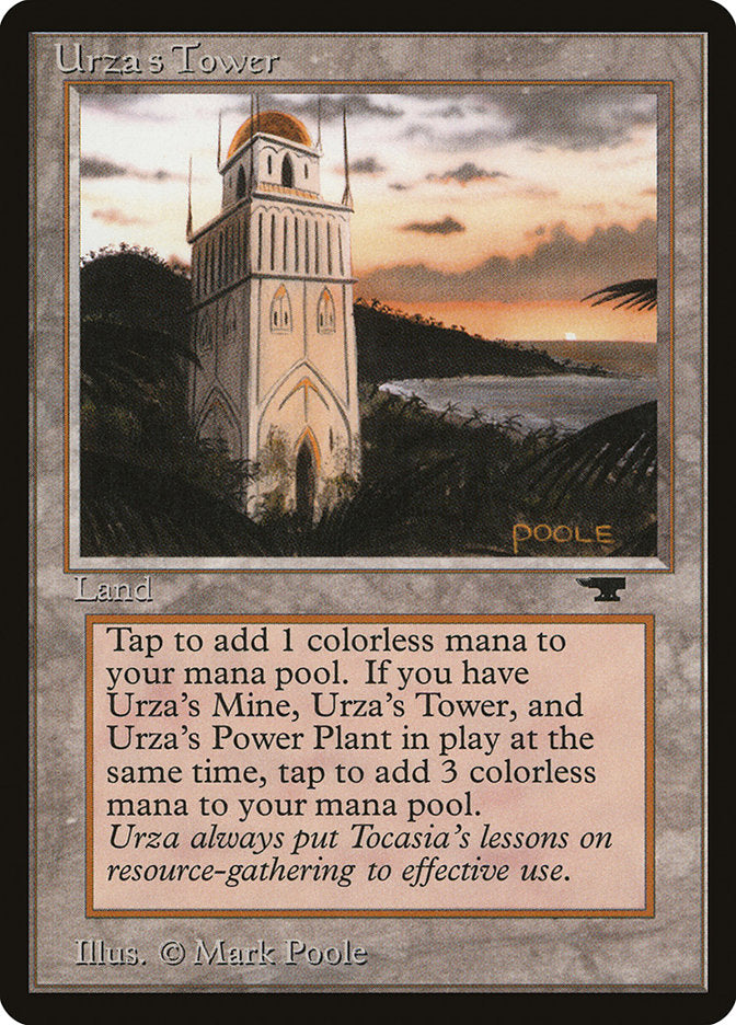 Urza's Tower (Sunset) [Antiquities] | Tables and Towers