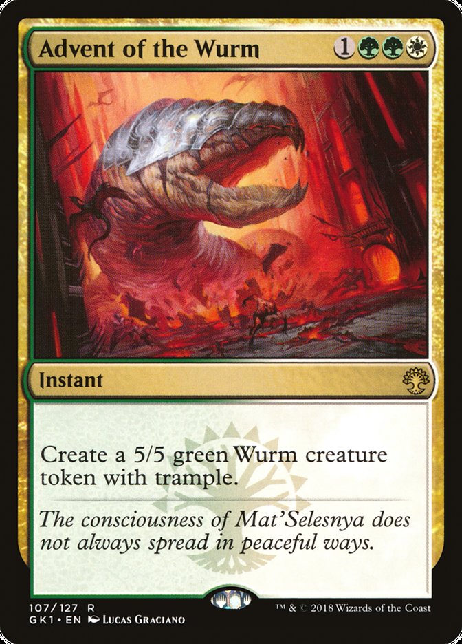 Advent of the Wurm [Guilds of Ravnica Guild Kit] | Tables and Towers