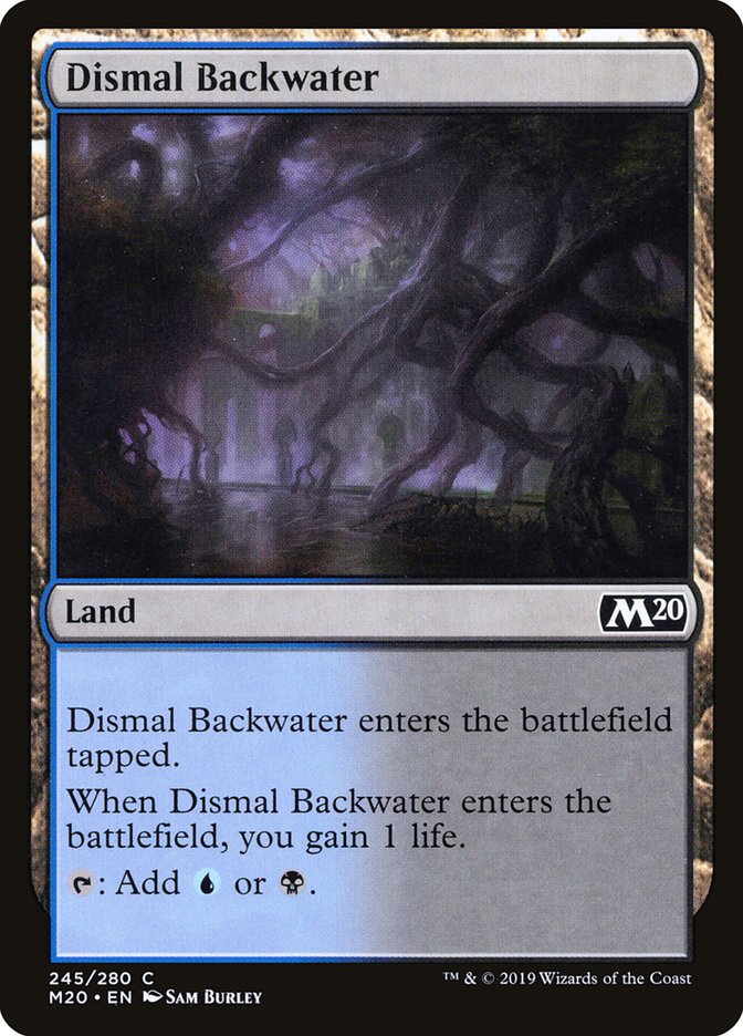 Dismal Backwater [Core Set 2020] | Tables and Towers