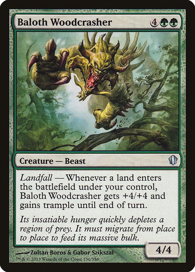 Baloth Woodcrasher [Commander 2013] | Tables and Towers