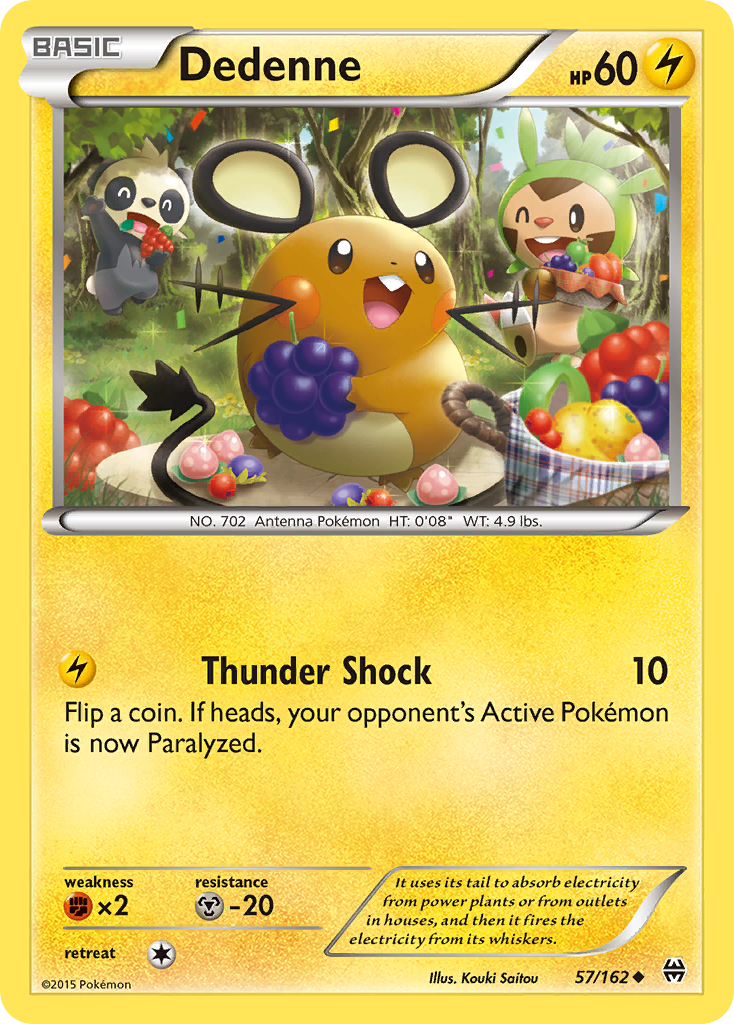 Dedenne (57/162) [XY: BREAKthrough] | Tables and Towers